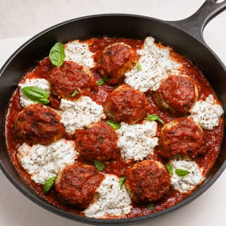 Meatballs and Ricotta